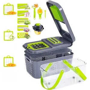 Tocător Multifuncțional pentru Legume 15-in-1