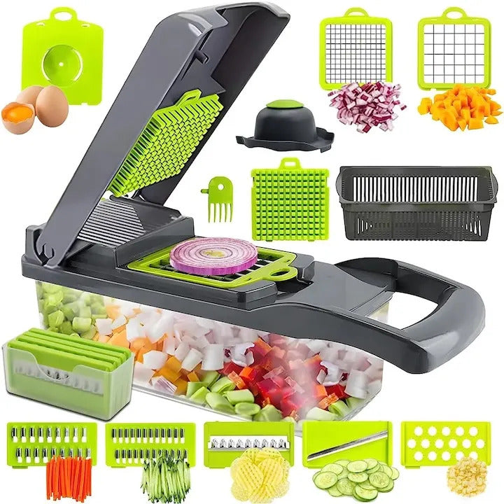 Tocător Multifuncțional pentru Legume 15-in-1